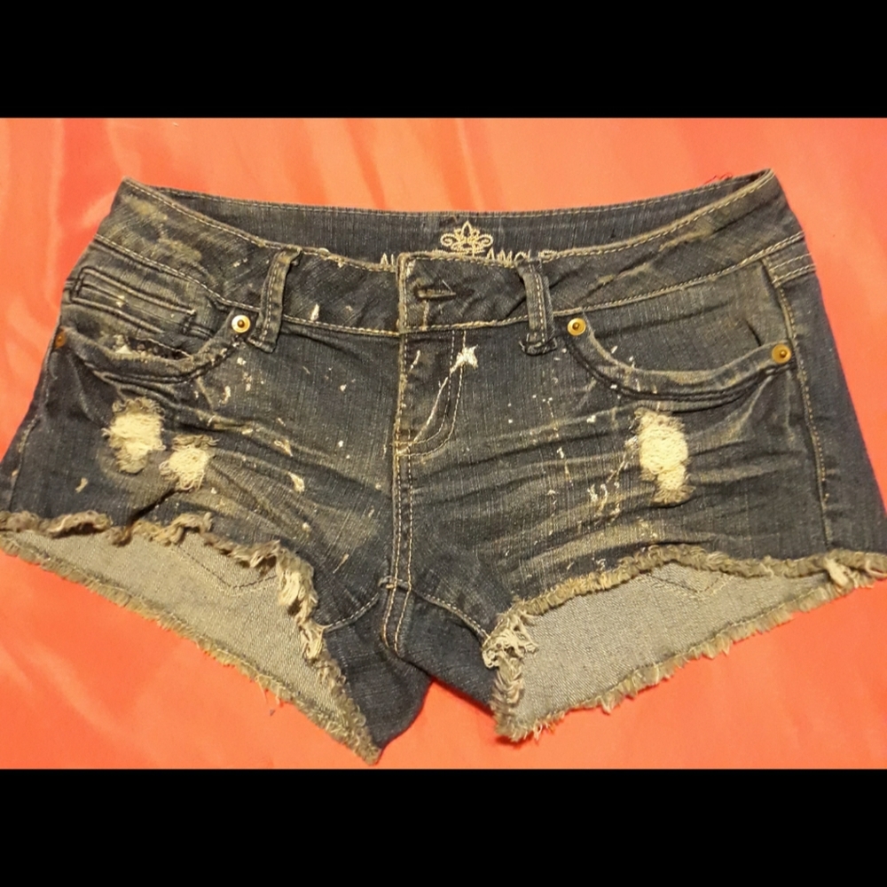 Size 3 blue jean shorts